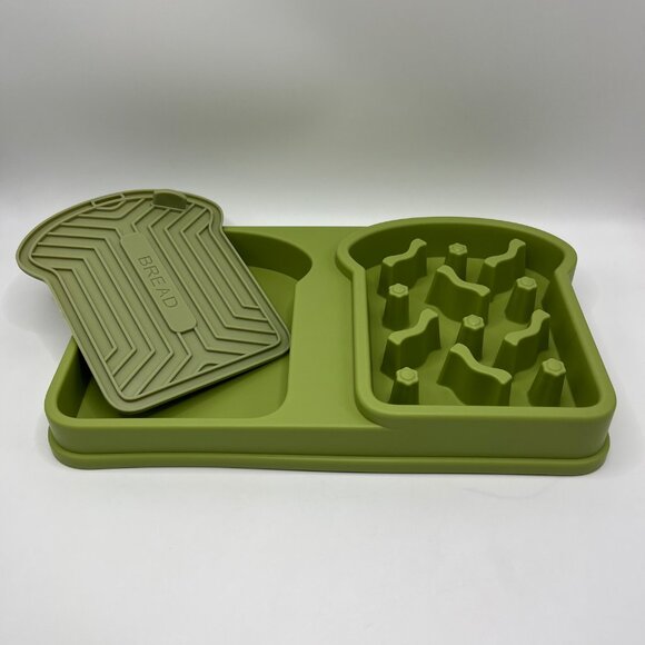 Pet Slow Feeder Bowl, Silicone Licking Mat, Anti-Slip & Anti-Tip - Picture 6 of 9